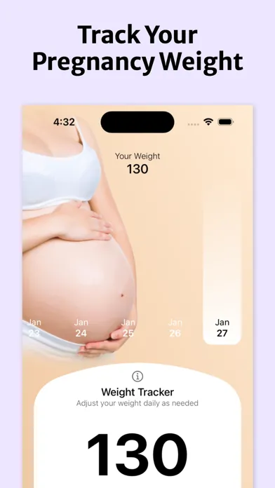 BabySteps: Pregnancy Tracker স্ক্রিনশট