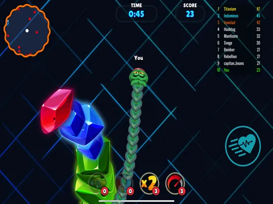 Serpent.io - Fun Offline Snake iPad  Screenshots