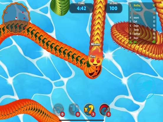 Serpent.io - Fun Offline Snake iPad  Screenshots