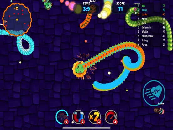 Serpent.io - Fun Offline Snake iPad  Screenshots