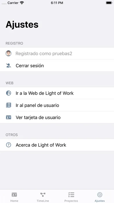 Tangkapan layar Light of Work -  Working Hours