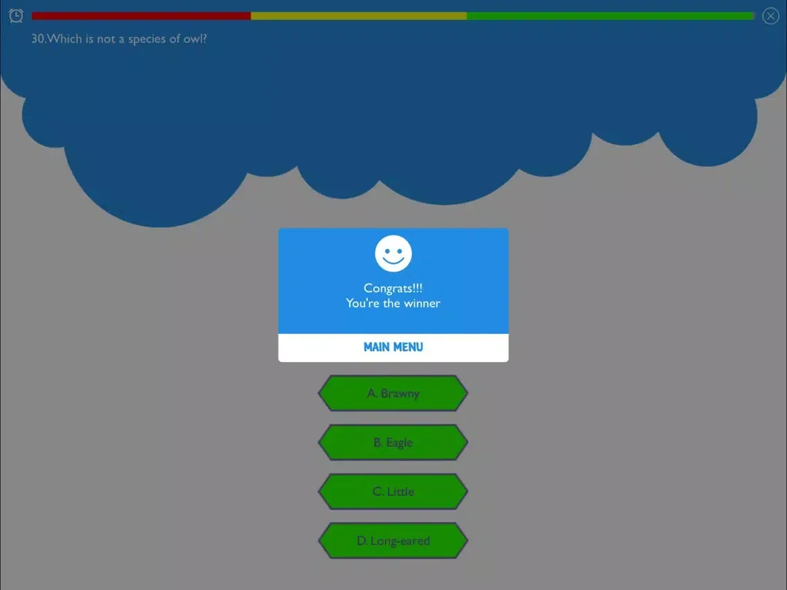 Скриншоты Funny Quiz: Amazing question with multiple choice iPad 