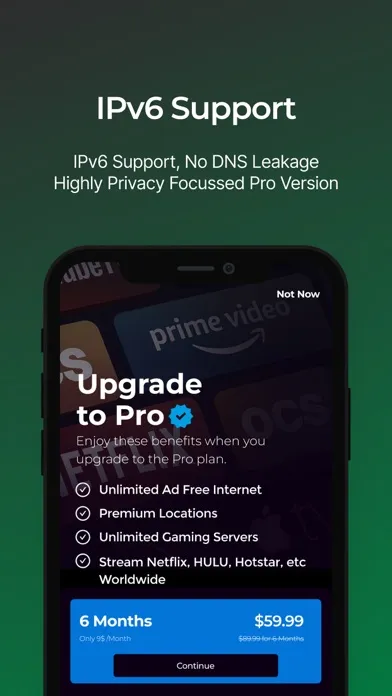 Tangkapan layar Light Ray VPN - V2Ray Proxy 1