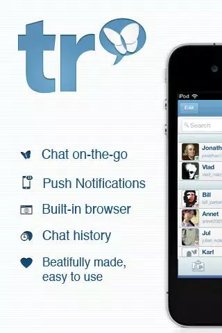 Ảnh chụp màn hình của TalkRoom for MSN