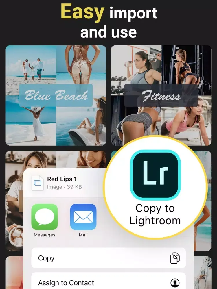 Lightroom Presets: Light Box iPad  Screenshots