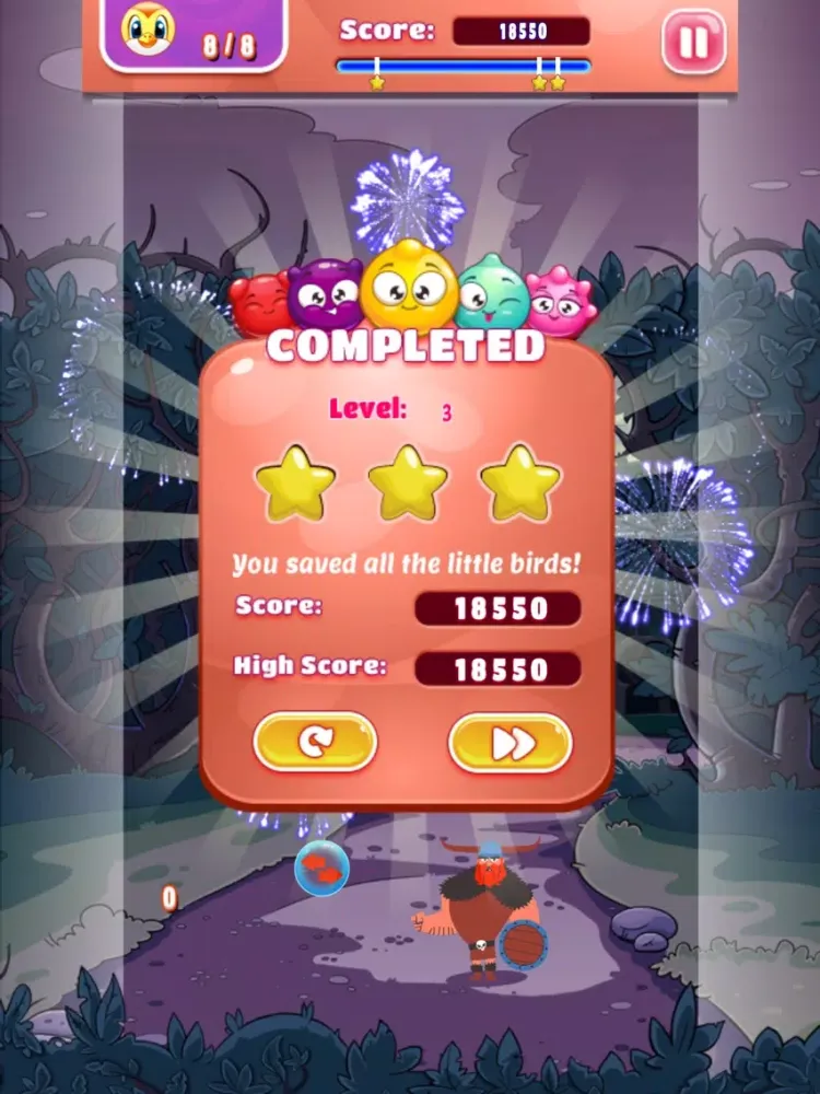 Viking Chief Bubble Warrior - PRO - color match adventure iPad  Screenshots