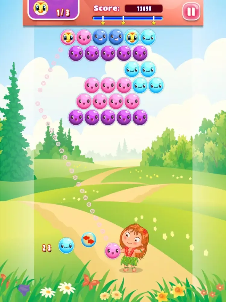 Capturas de pantalla de Hula Bubble Magic - PRO - carribean summer adventure iPad 