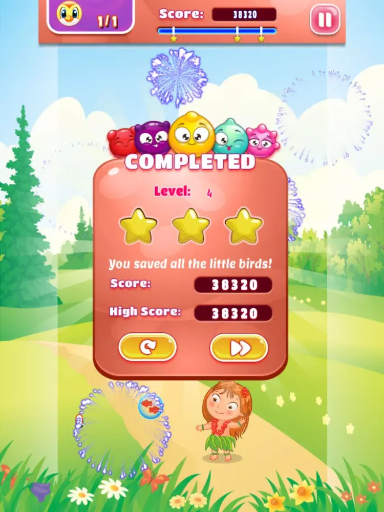 Capturas de pantalla de Hula Bubble Magic - PRO - carribean summer adventure iPad 