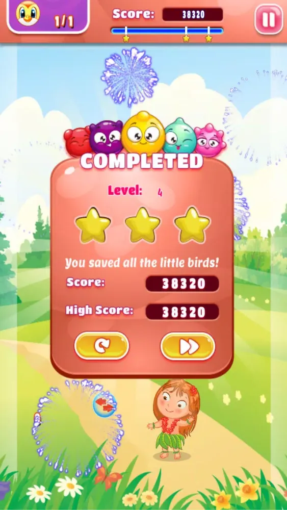 Capturas de pantalla de Hula Bubble Magic - PRO - carribean summer adventure