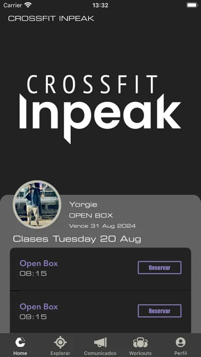 Inpeak CrossFit Screenshots