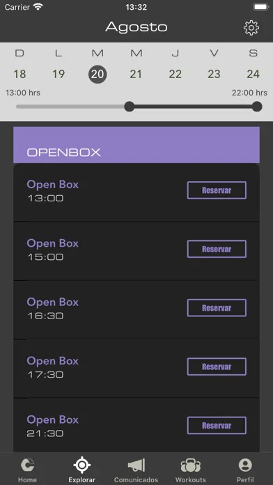 Inpeak CrossFit Screenshots
