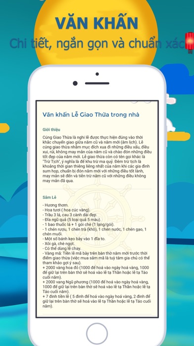 Tangkapan skrin Vạn Niên Lịch