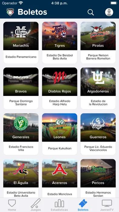 Screenshot di Liga Mexicana de Beisbol LMB