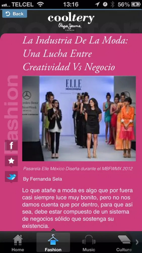 Capturas de tela do Cooltery by Pepe Jeans