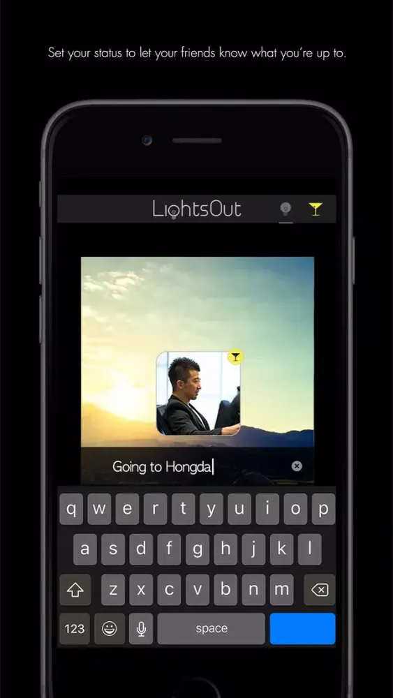 Capturas de tela do LightsOut Application