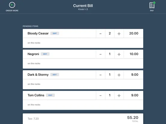 Lightspeed - Self-Order Menu iPad  স্ক্রিনশট