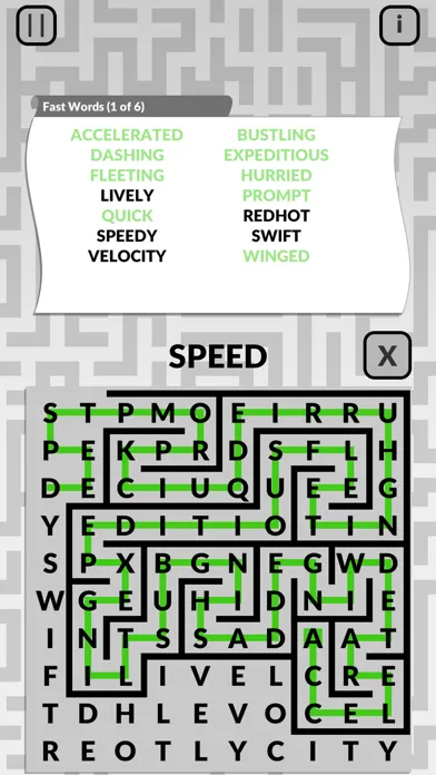 Word Maze by POWGI Screenshots
