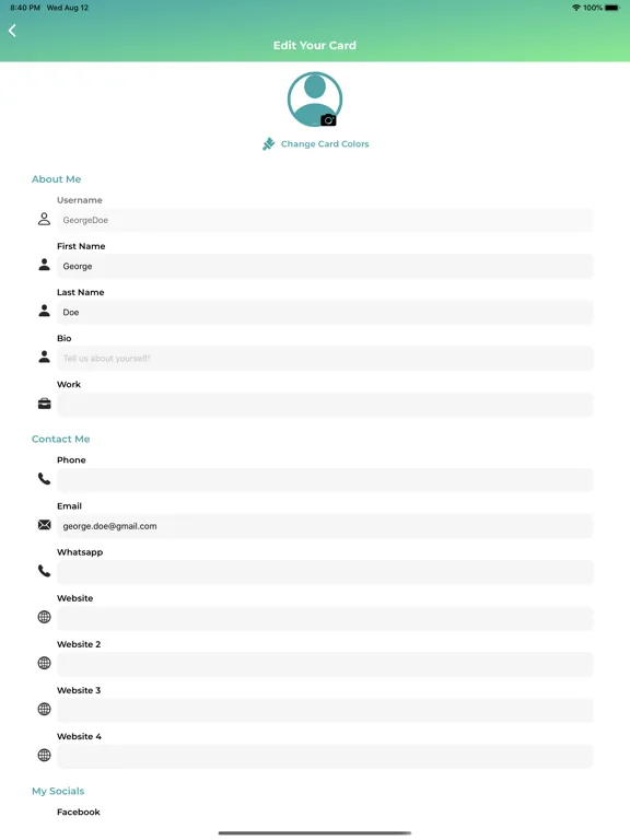 Ligo- Own Your Social Identity iPad  Ekran Görüntüleri