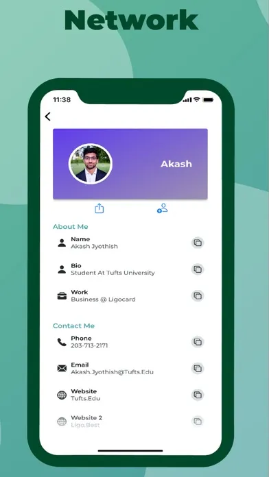 Ligo- Own Your Social Identity Ekran Görüntüleri