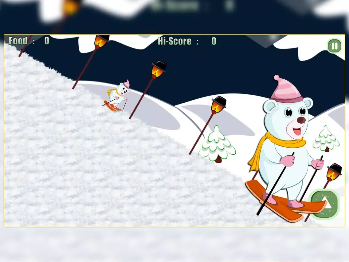 Captures d'écran de Oso The Polar Bear : The Frost Mountain Icy Adventure iPad