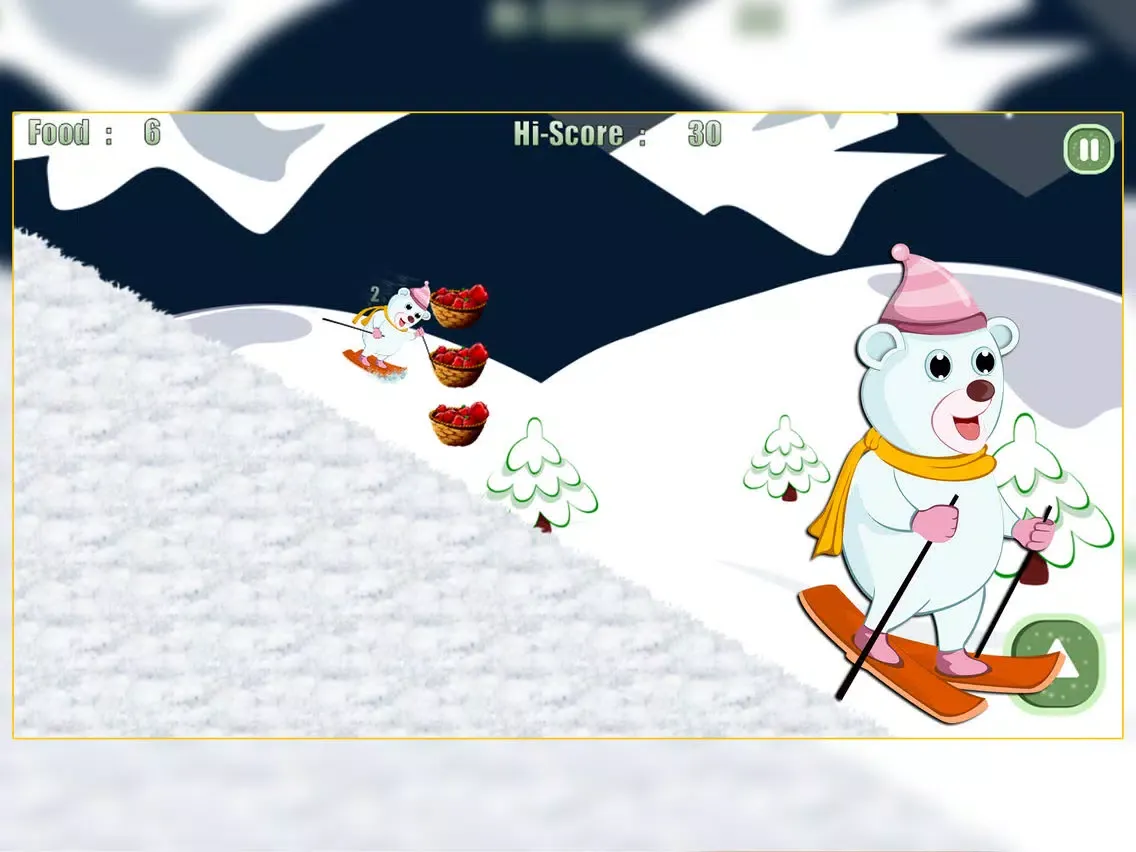 Captures d'écran de Oso The Polar Bear : The Frost Mountain Icy Adventure iPad