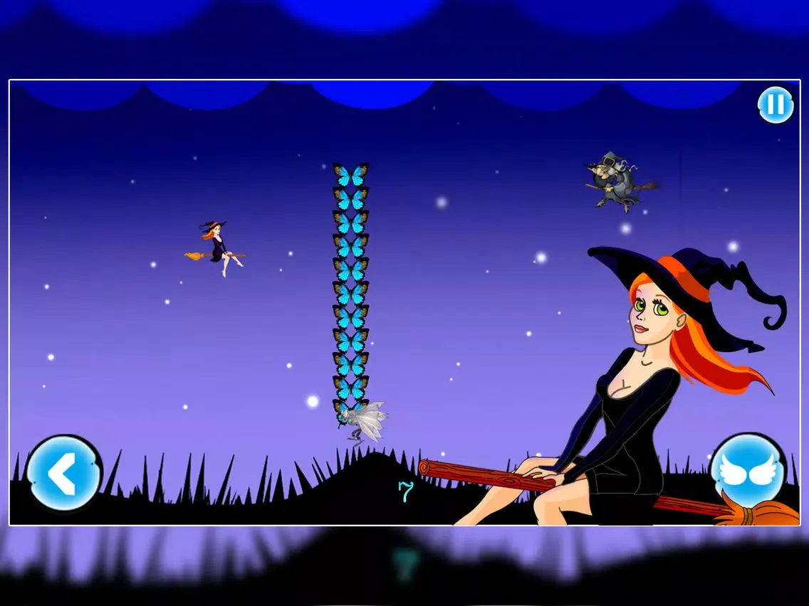 Witch Hunt Sorceress : The Magic Clash Sky Race iPad  Screenshots