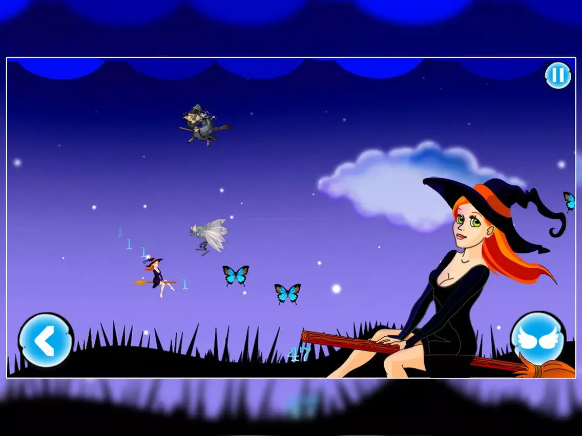 Witch Hunt Sorceress : The Magic Clash Sky Race iPad  Screenshots