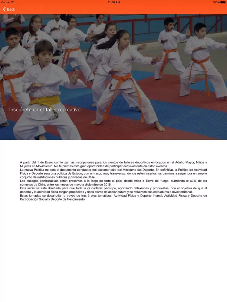 Capturas de pantalla de IND - Participación Social iPad 