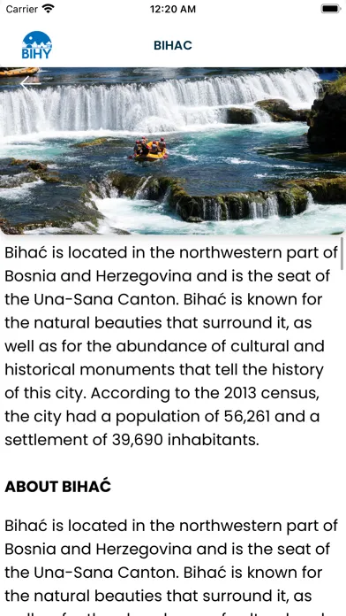 Bihy by tourismbih.com应用截图