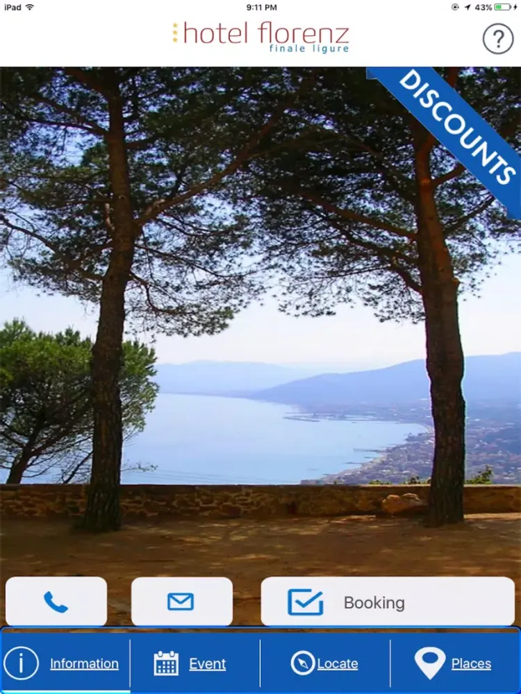 Hotel Florenz Finale Ligure iPad 應用截圖
