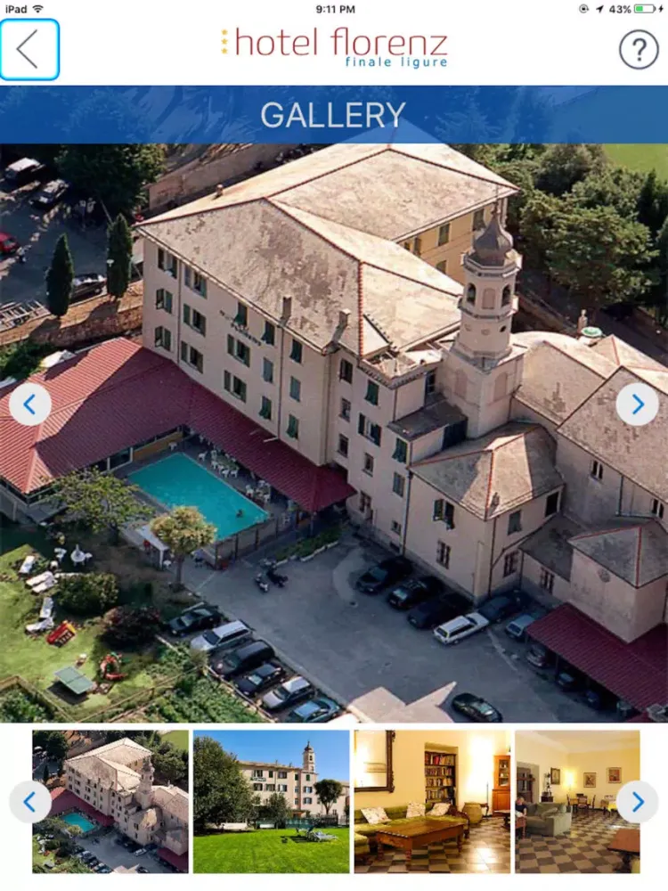 Hotel Florenz Finale Ligure iPad 應用截圖