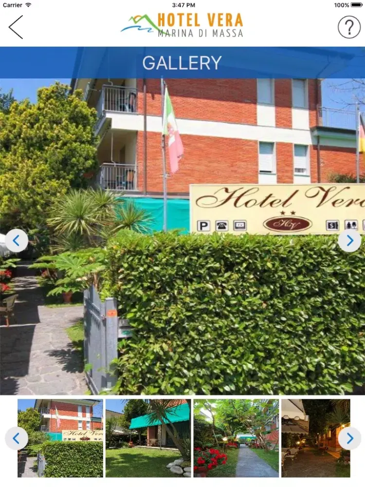 Hotel Vera Marina di Massa iPad  Ekran Görüntüleri