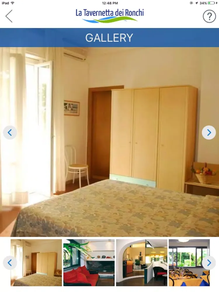 Hotel La Tavernetta dei Ronchi iPad  Screenshots