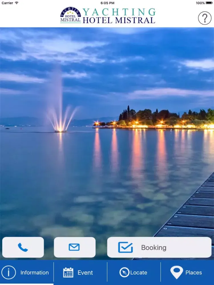 Yachting Hotel Mistral iPad  স্ক্রিনশট