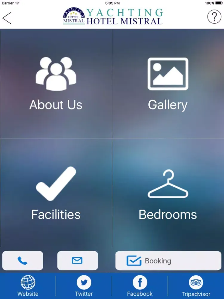 Yachting Hotel Mistral iPad  স্ক্রিনশট