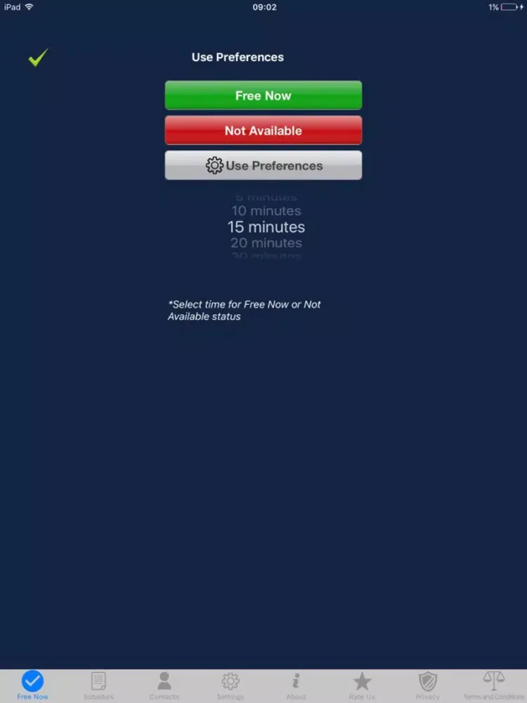 Call-a-friend iPad  Screenshots