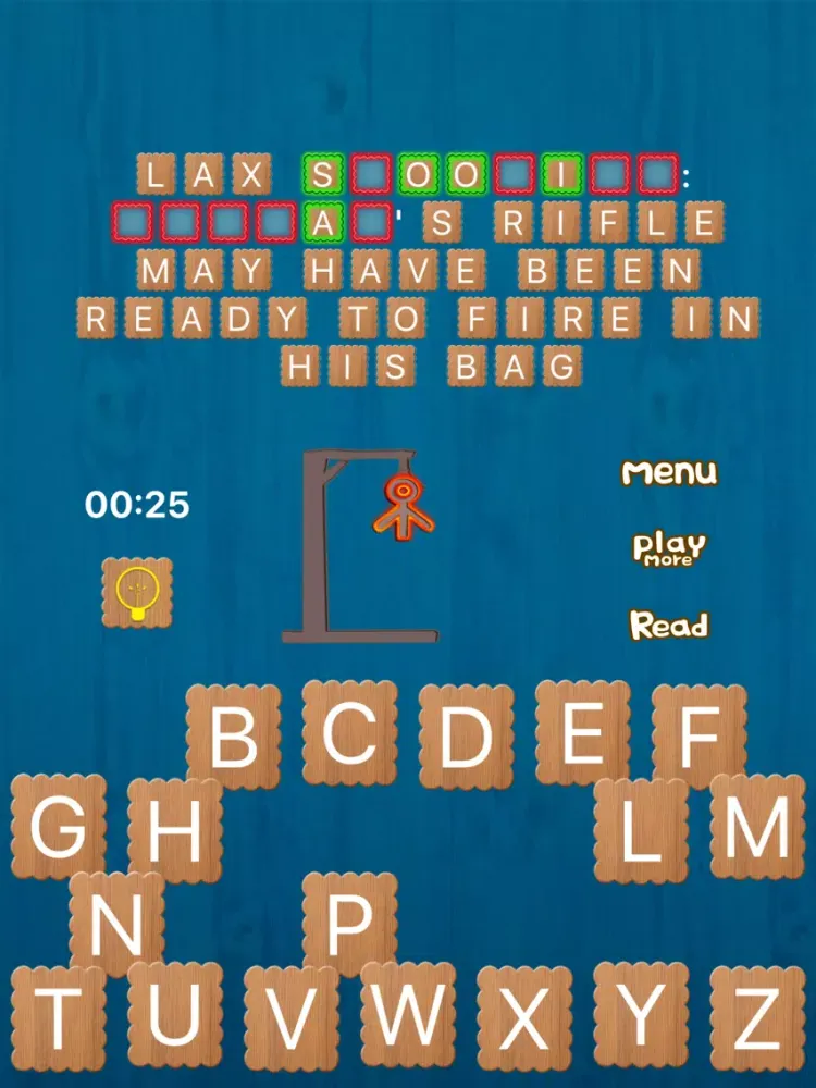 صور New Hangman Phrase Free - Happy Hang Man Challenged Gaming App(Phrase Version) iPad 