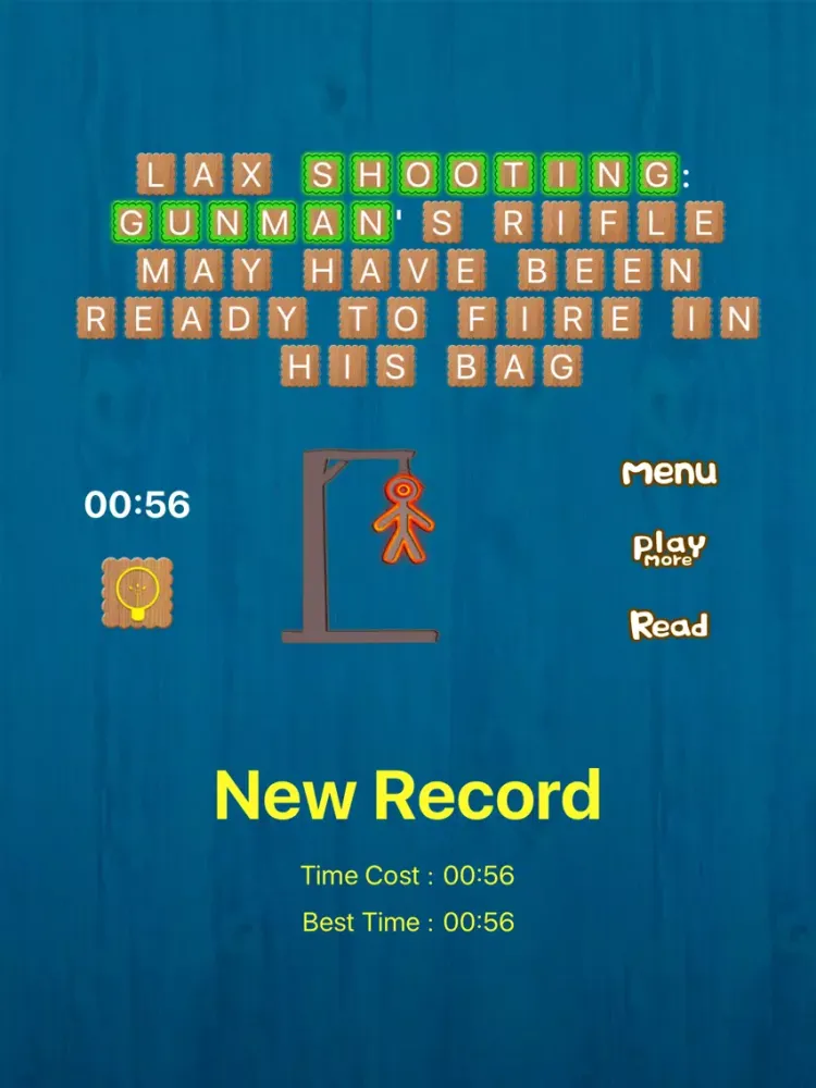 صور New Hangman Phrase Free - Happy Hang Man Challenged Gaming App(Phrase Version) iPad 