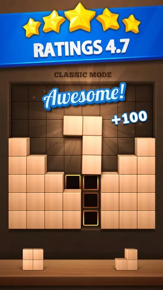 Wood Puzzle 3D Cube Block應用截圖