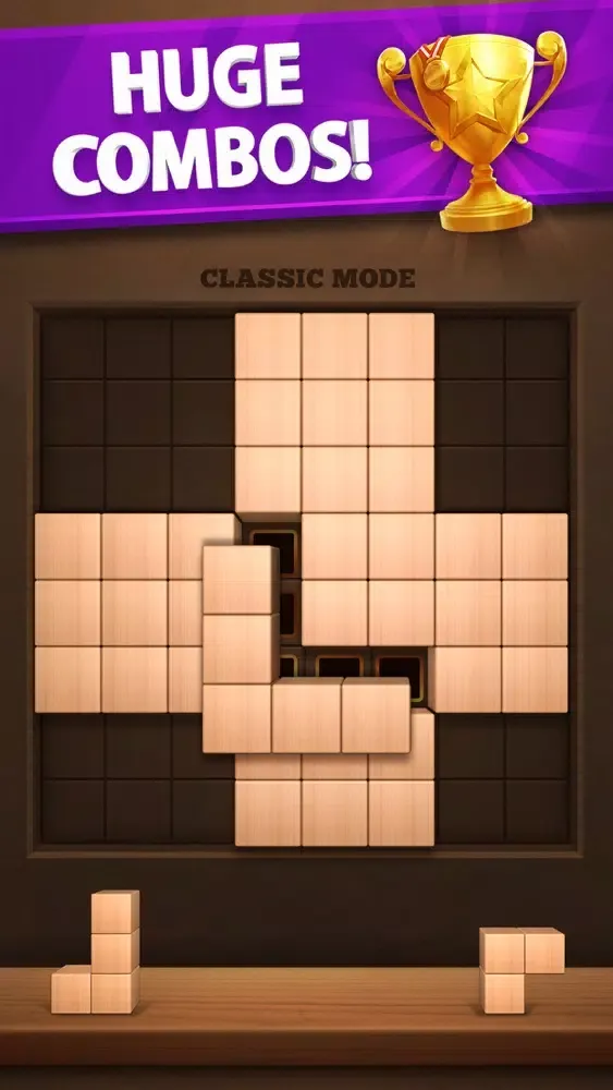 Wood Puzzle 3D Cube Block應用截圖