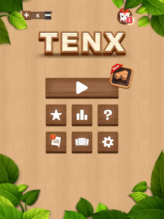 Screenshot di TENX - Wooden Number Puzzle iPad 