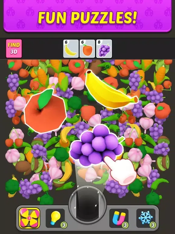 Capturas de pantalla de Find Em All! Hidden 3D Objects iPad 