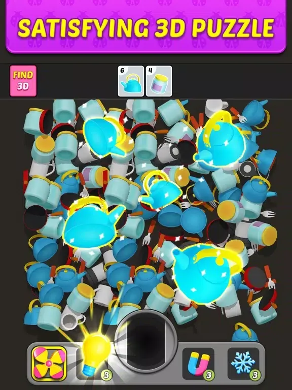 Capturas de pantalla de Find Em All! Hidden 3D Objects iPad 