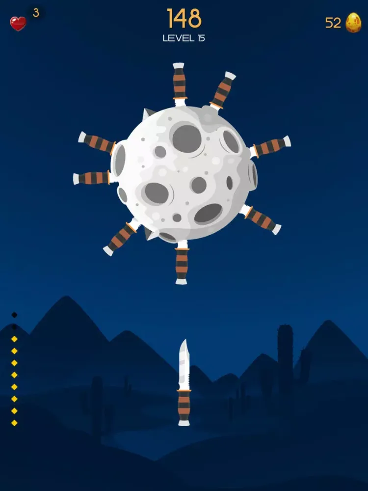 Скриншоты Knife Toss: Hit the Fruit iPad 