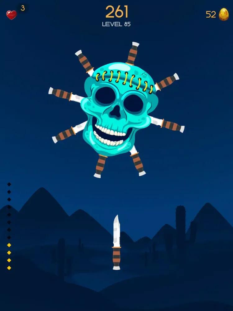 Скриншоты Knife Toss: Hit the Fruit iPad 