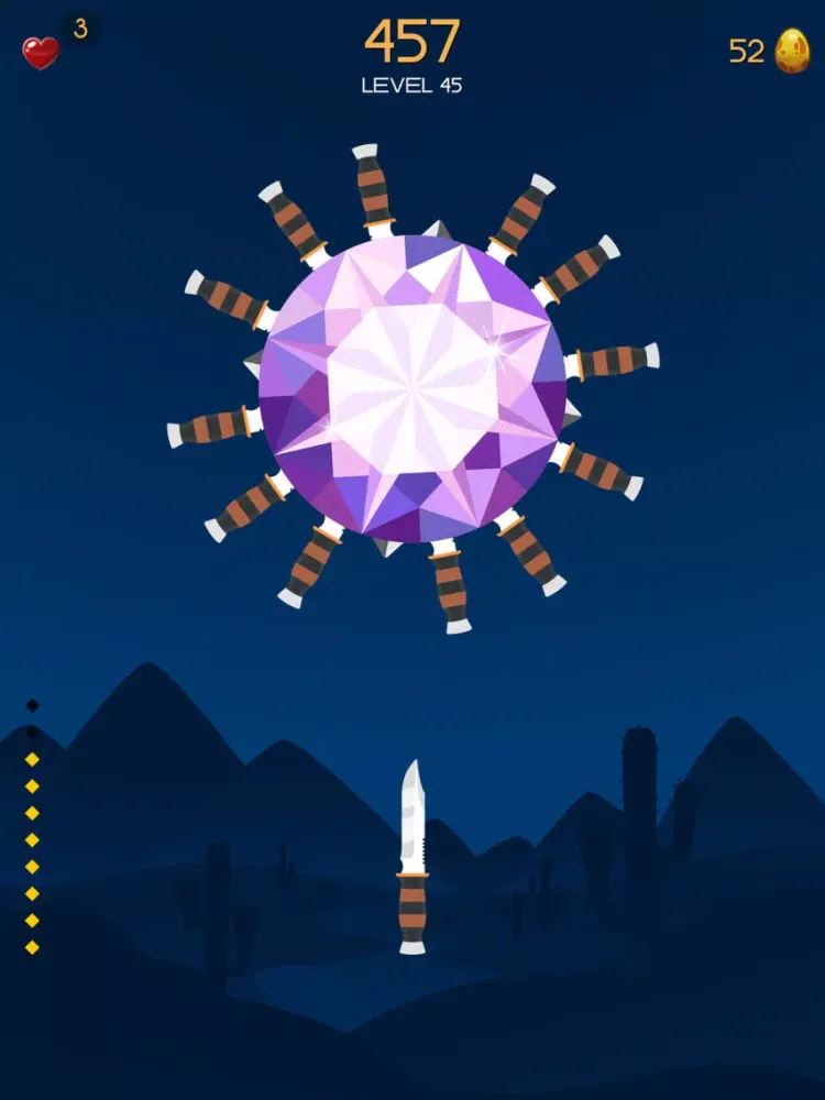 Скриншоты Knife Toss: Hit the Fruit iPad 