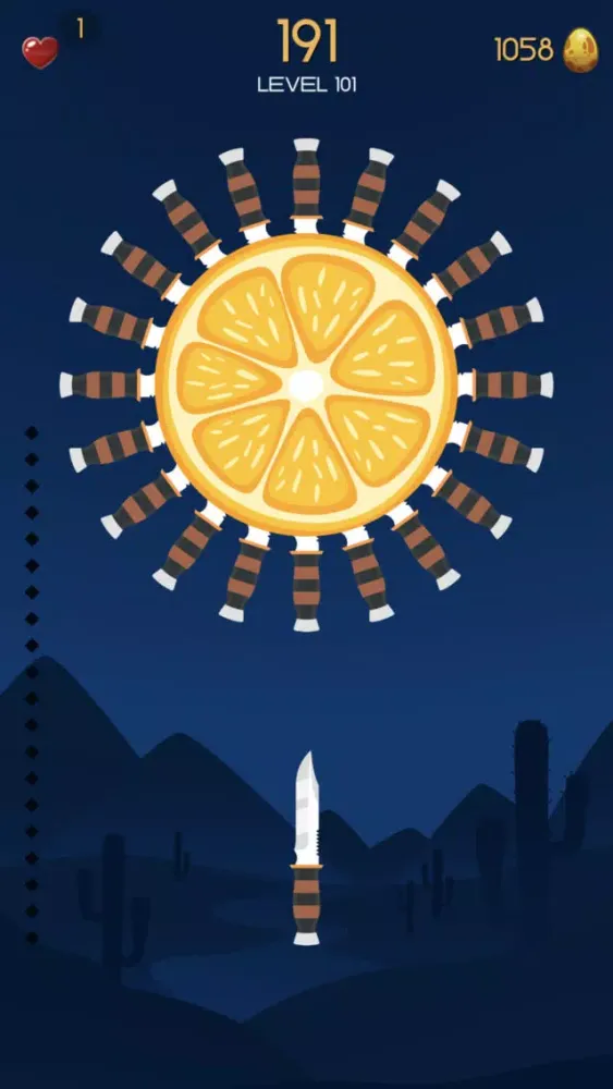 Скриншоты Knife Toss: Hit the Fruit