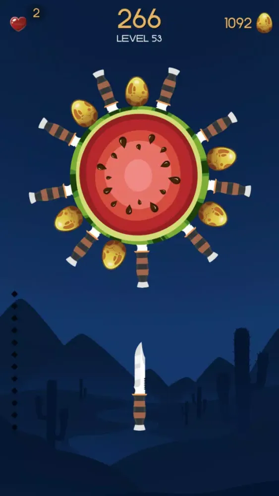 Скриншоты Knife Toss: Hit the Fruit