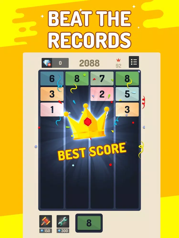 Number Shooter - Merge Block iPad 应用截图