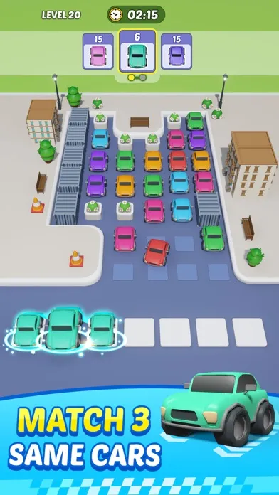 صور Triple Car Jam 3D: Car parking